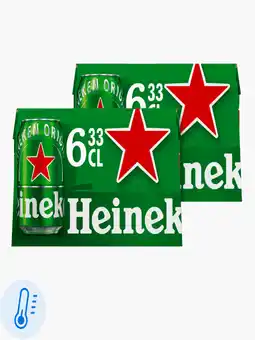 Flink Heineken 6-pack 33cl 2x aanbieding