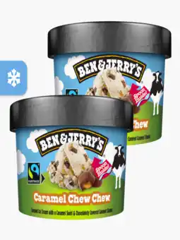 Flink Ben & Jerry's Caramel Chew Chew 100ml 2x aanbieding