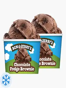 Flink Ben & Jerry’s Choco Fudge Brownie 100ml 2x aanbieding