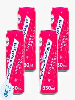 Flink Fernandes Cherry Bouquet 33cl Blik 4x aanbieding