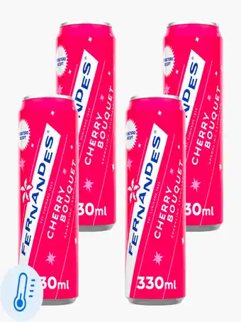 Flink Fernandes Cherry Bouquet 33cl Blik 4x aanbieding