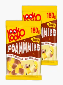 Flink Look-O-Look Foammmies Cola Lemon 180g 2x aanbieding