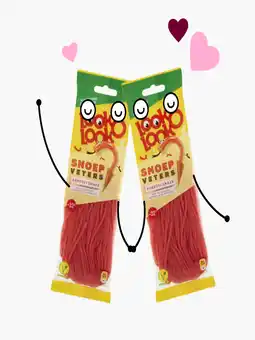 Flink Look-O-Look Snoepveters Aardbei 25 St. 2x aanbieding