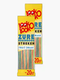 Flink Look-O-Look Zure Regenboog Streken 20 St. 2x aanbieding