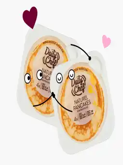 Flink Daily Chef American pancakes 4st 2x aanbieding