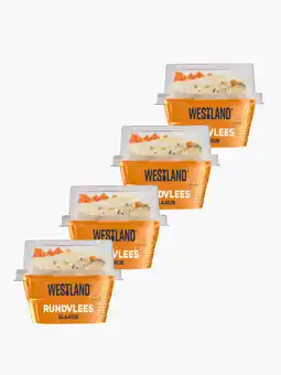 Flink Westland rundvleesslaatje 140g 4x aanbieding