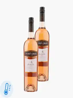 Flink Stoney Creek - Australie Rose 750 ML 2x aanbieding
