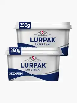 Flink Lurpak Smeerbare boter gezout 250g 2x aanbieding