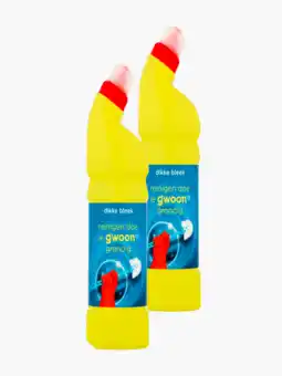 Flink G'woon Dikke Bleek Original 750ml 2x aanbieding