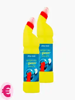 Flink G'woon Dikke Bleek Original 750ml 2x aanbieding