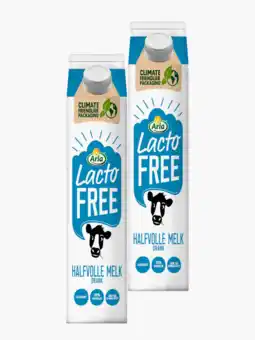 Flink Arla Lactofree halfvolle melk lactosevrij 1l 2x aanbieding