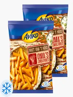 Flink Aviko Friet van 't Huis Oma's Smulfriet 750gr 2x aanbieding