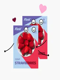 Flink Flink Aardbeien 250g 2x aanbieding