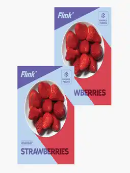 Flink Flink Aardbeien 250g 2x aanbieding