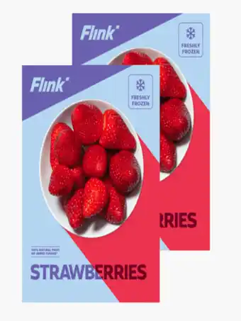 Flink Flink Aardbeien 250g 2x aanbieding
