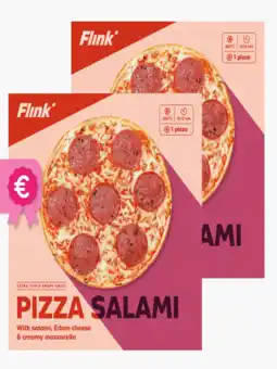 Flink Flink Pizza Salami 320g 2x aanbieding