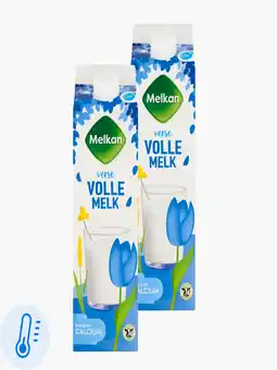 Flink Melkan Volle melk 1l 2x aanbieding