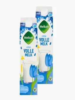 Flink Melkan Volle melk 1l 2x aanbieding