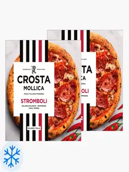 Flink Crosta & Mollica Pizza Stromboli 447g 2x aanbieding