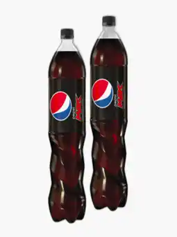 Flink Pepsi Max cola fl 1.5l 2x aanbieding