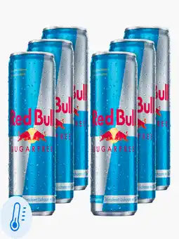 Flink Red Bull Energy Suikervrij 25cl 6x aanbieding