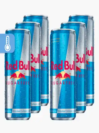 Flink Red Bull Energy Suikervrij 25cl 6x aanbieding