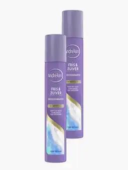 Flink Andrelon Droogshampoo Fris & Zuiver 2x aanbieding