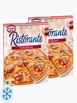 Flink Dr. Oetker Ristorante Pizza Salami 320g 2x aanbieding