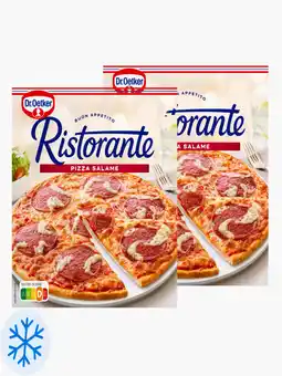 Flink Dr. Oetker Ristorante Pizza Salami 320g 2x aanbieding