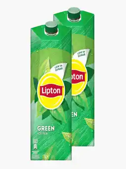 Flink Lipton Ice Tea Green 1,5L 2x aanbieding