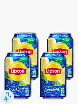 Flink Lipton Ice Tea Spark 33cl 4x aanbieding
