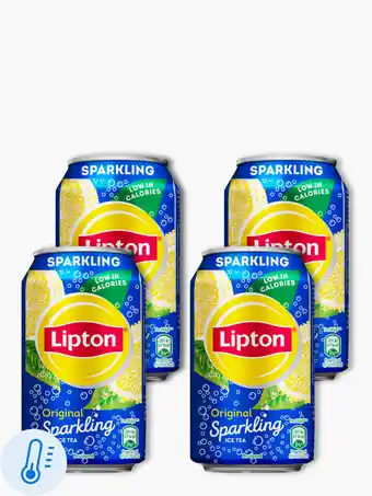 Flink Lipton Ice Tea Spark 33cl 4x aanbieding