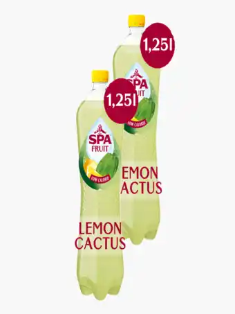 Flink Spa Fruit Lemon Cactus 1,25l 2x aanbieding