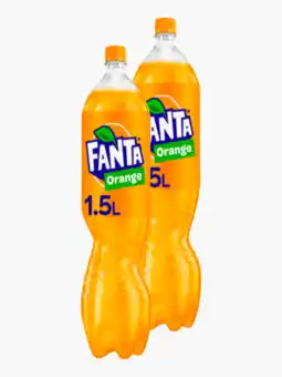 Flink Fanta Orange PET 1.5l 2x aanbieding