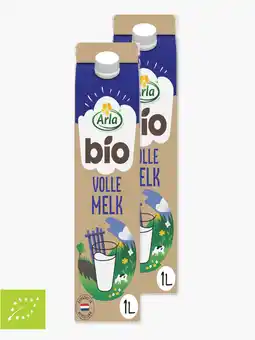 Flink Arla Biologisch volle melk 1l 2x aanbieding