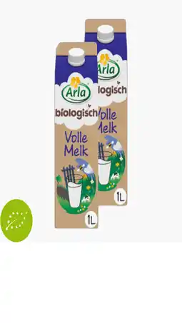 Flink Arla Biologisch volle melk 1l 2x aanbieding