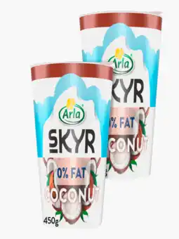 Flink Arla Skyr Coconut 450g 2x aanbieding