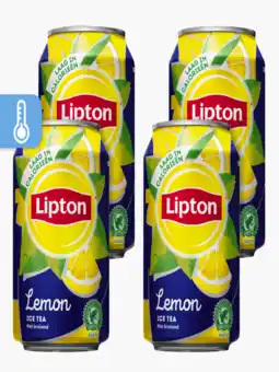 Flink Lipton Ice Tea Still Lemon 33cl 4x aanbieding