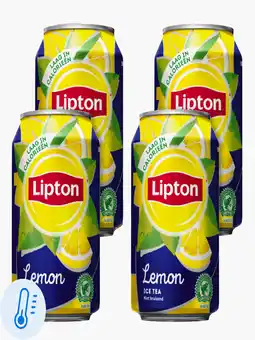 Flink Lipton Ice Tea Still Lemon 33cl 4x aanbieding
