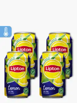 Flink Lipton Ice Tea Still Lemon 33cl 4x aanbieding