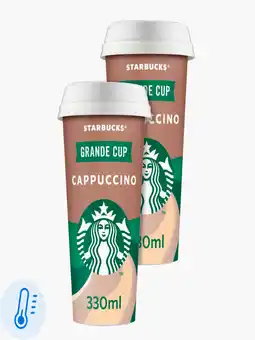 Flink Starbucks Cappuccino 330ml 2x aanbieding