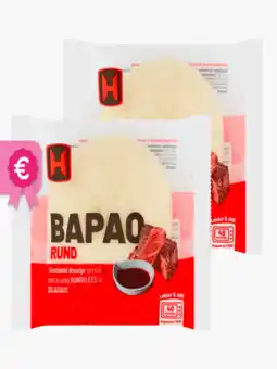 Flink Bapao Rund 120g 2x aanbieding