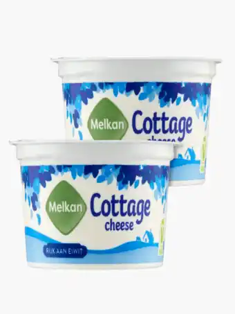 Flink Melkan Cottage cheese 200g 2x aanbieding