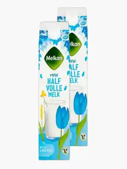 Flink Melkan Halfvolle melk 1l 2x aanbieding