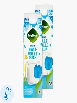 Flink Melkan Halfvolle melk 1l 2x aanbieding