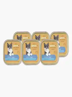 Flink G'woon Kat Paté met Zalm 100g 6x aanbieding