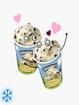 Flink Ben & Jerry's Cookie Dough 465ml 2x aanbieding