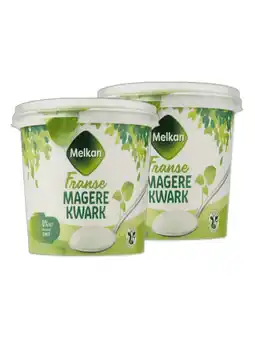 Flink Melkan Magere kwark 500g 2x aanbieding