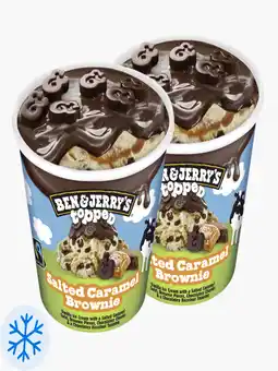 Flink Ben & Jerry's Topped Salted Caramel Brownie 465ml 2x aanbieding