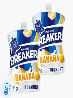 Flink Melkunie Breaker banaan yoghurt 200g 2x aanbieding